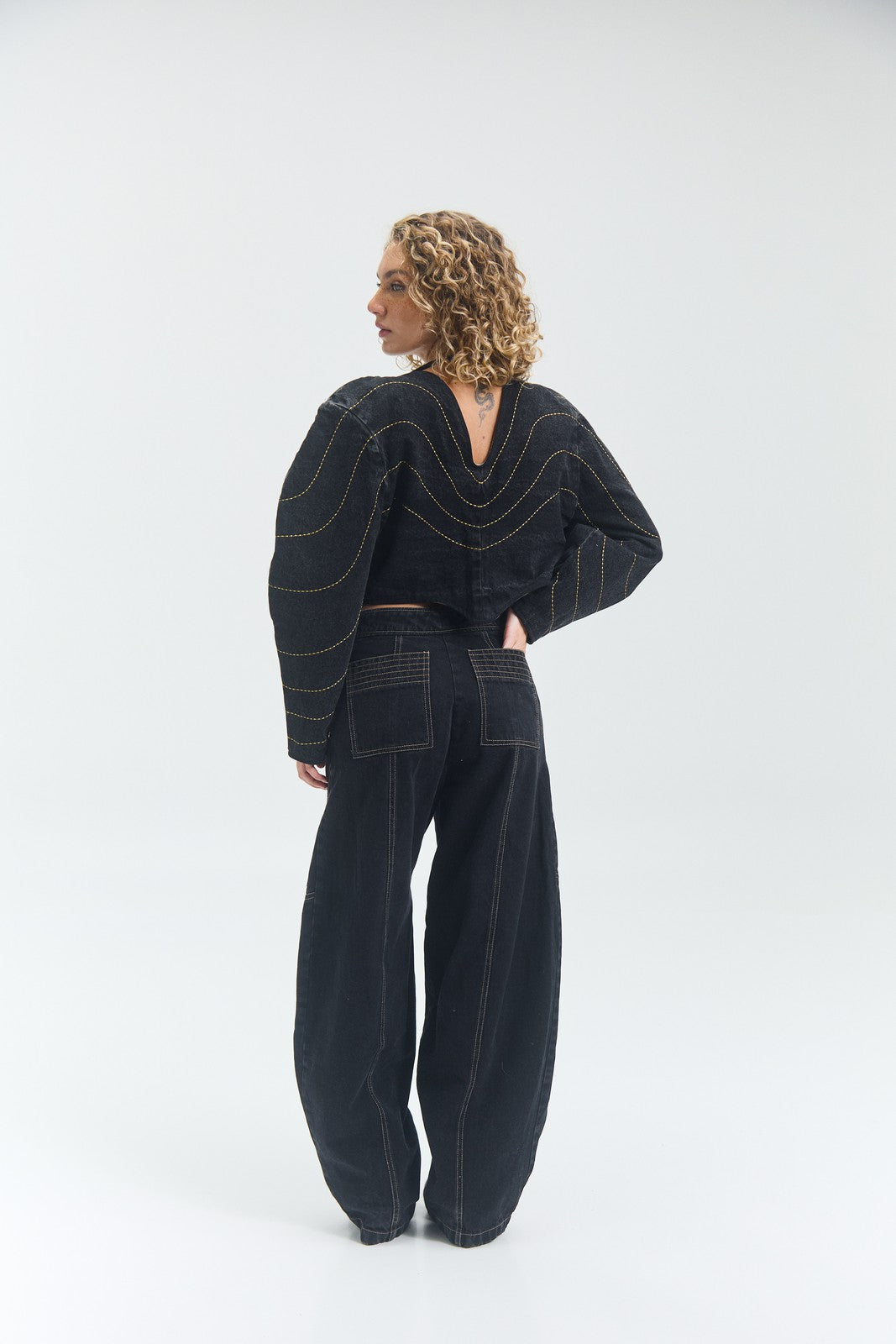 Double-sided blossom jacket