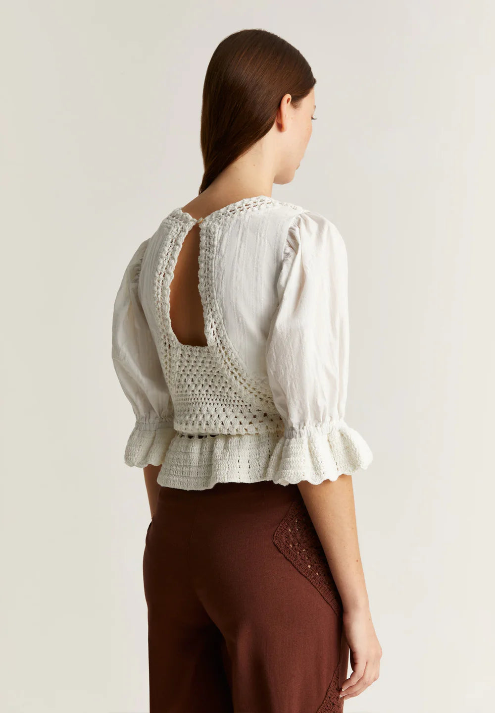 Blusa Crochet