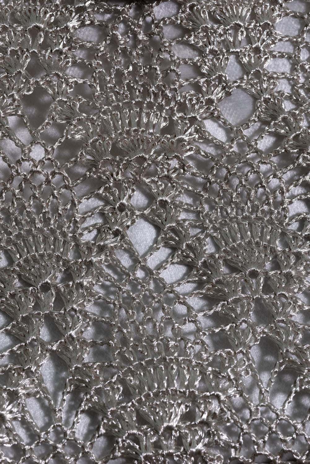 Silver pineapple bag