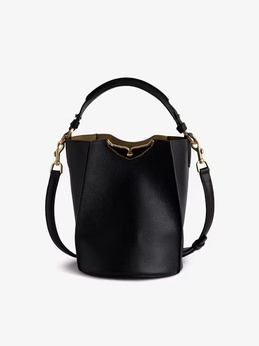 Bolso Borderline Bucket Grained Leat