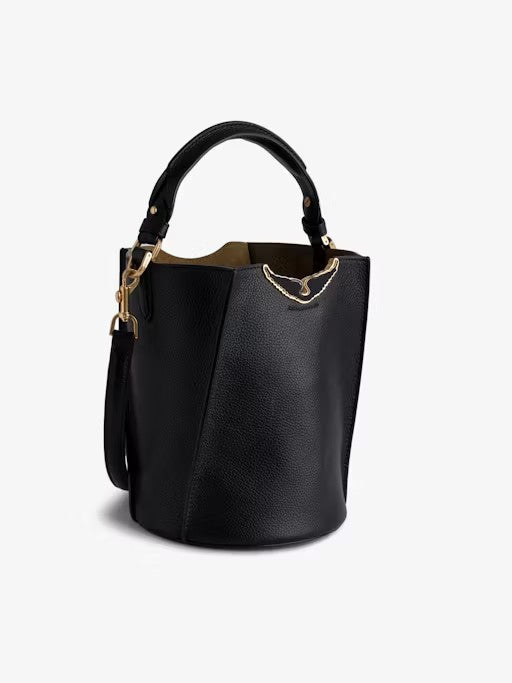 Bolso Borderline Bucket Grained Leat