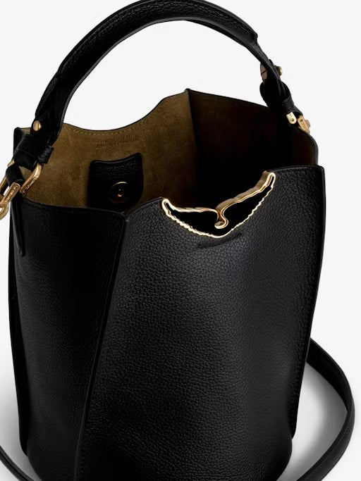 Bolso Borderline Bucket Grained Leat