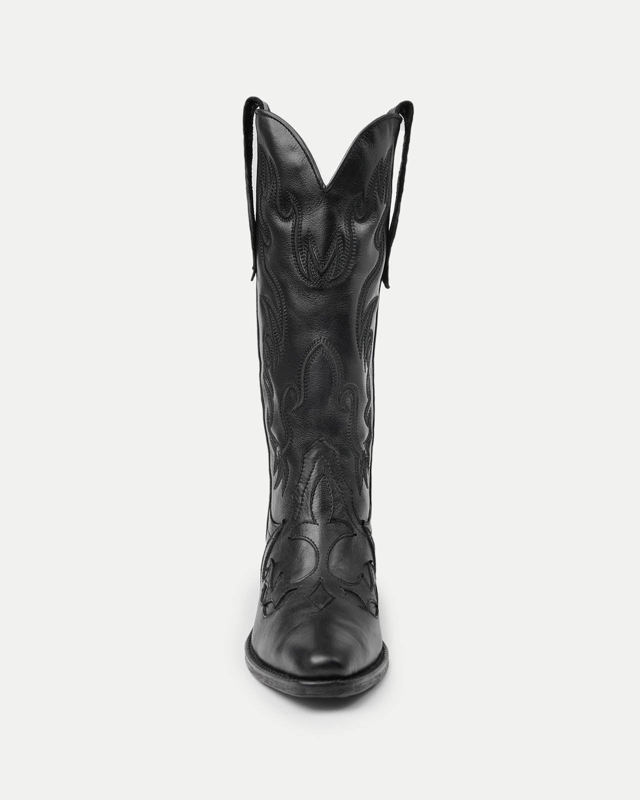 High-top Texan boot