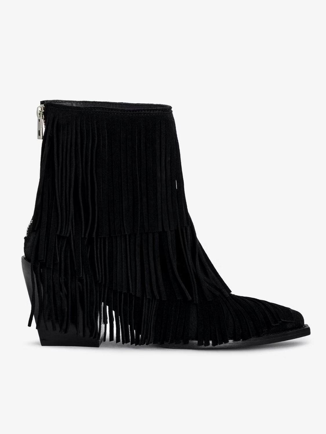 Botin Cara Fringes Suede