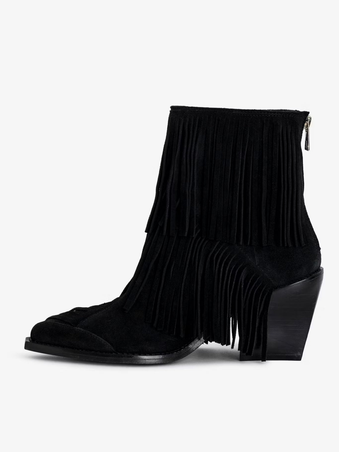 Botin Cara Fringes Suede