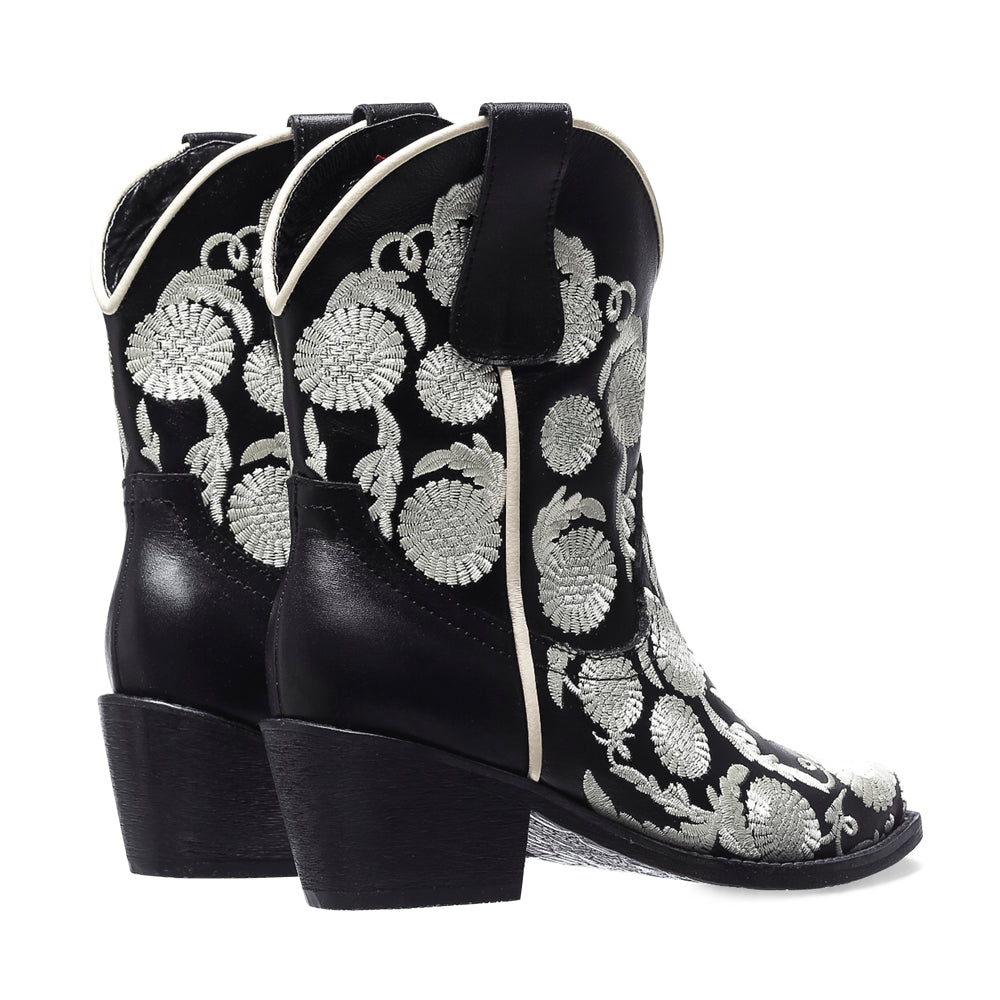 Flower texan boots