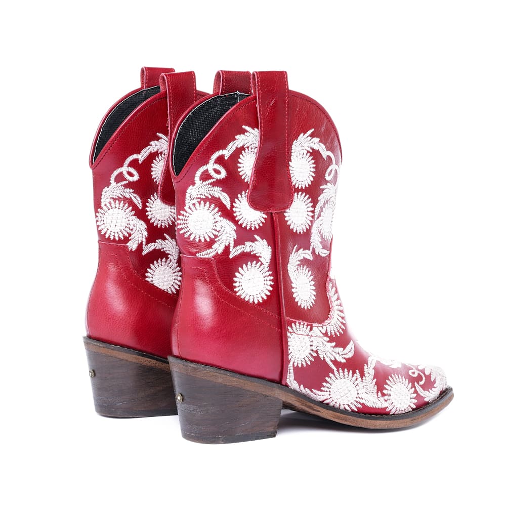 Flower texan boots