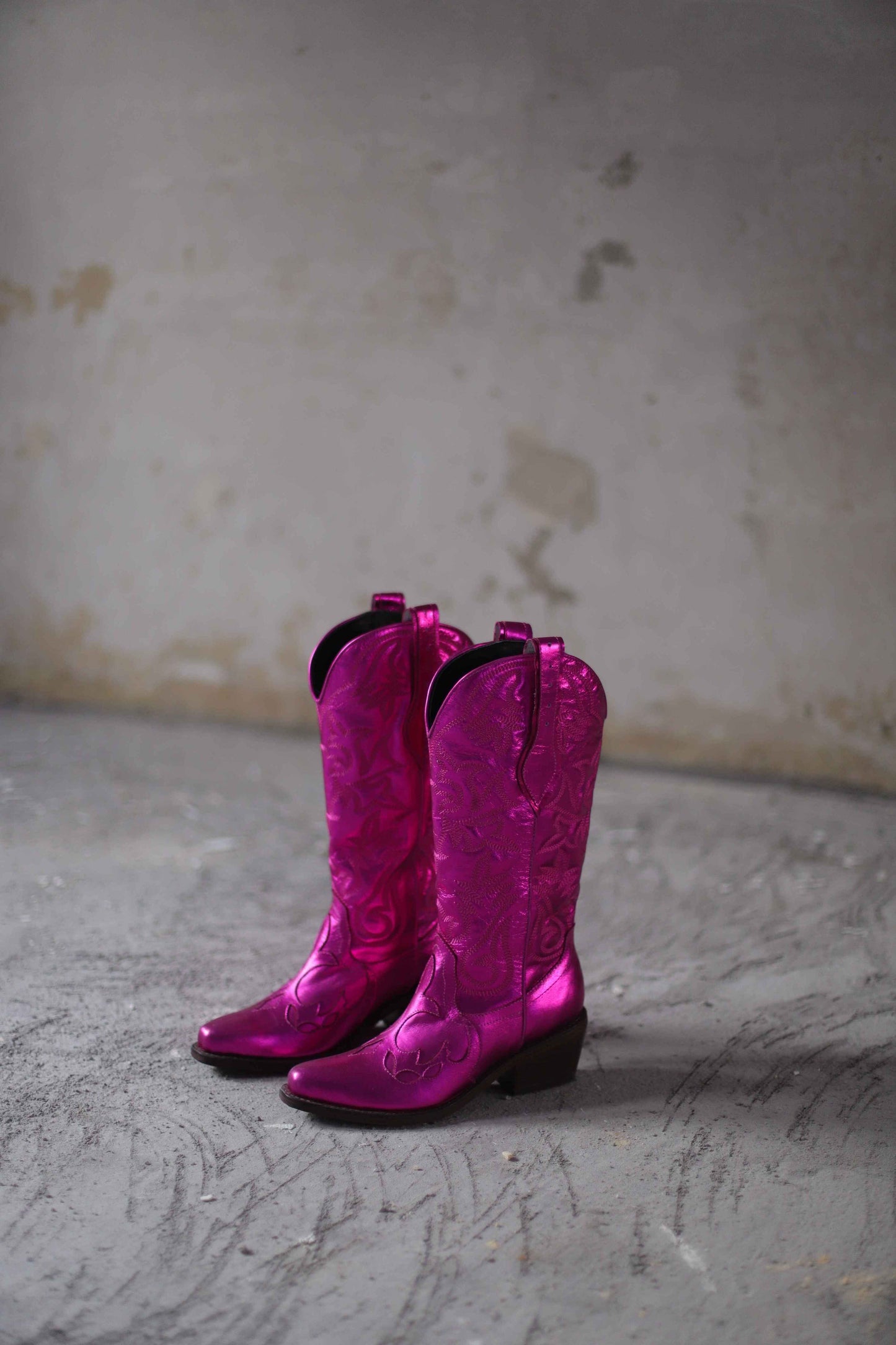High-top Texan boot