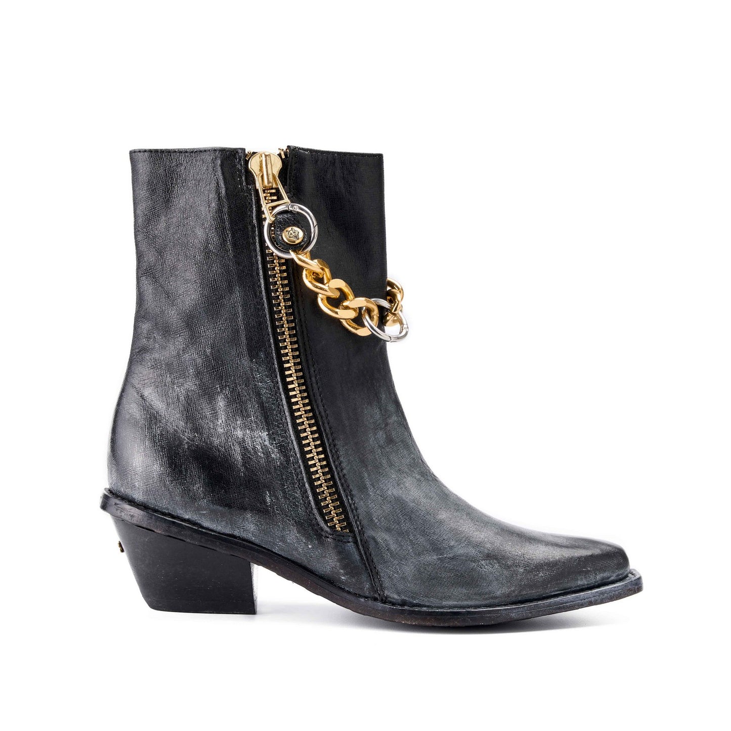 Black women's texan boot