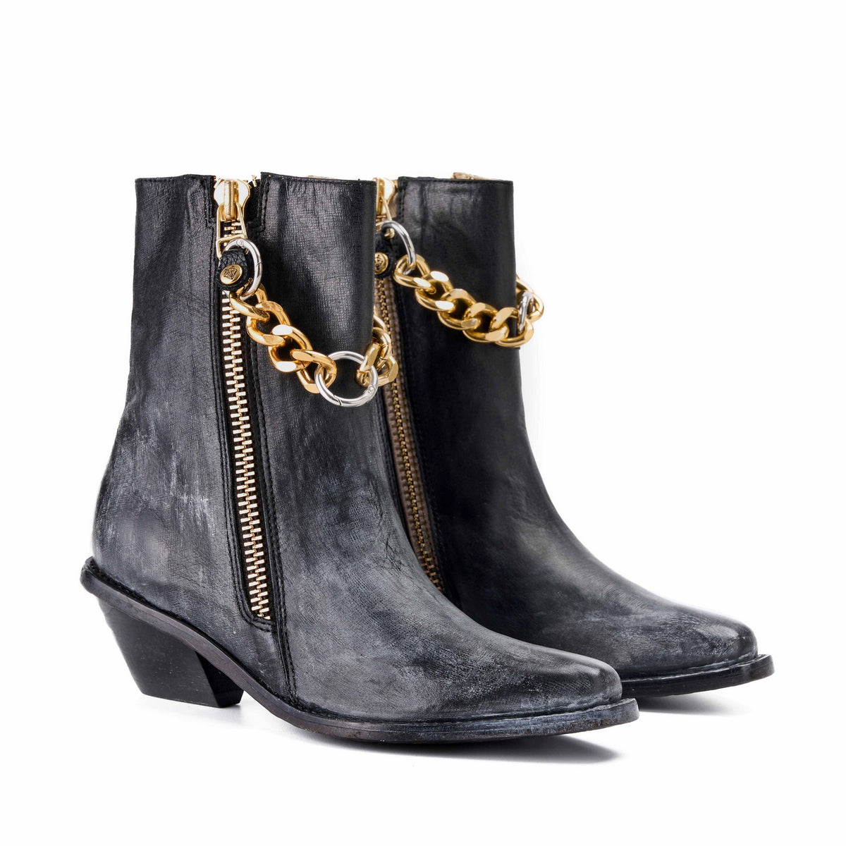 Black women's texan boot