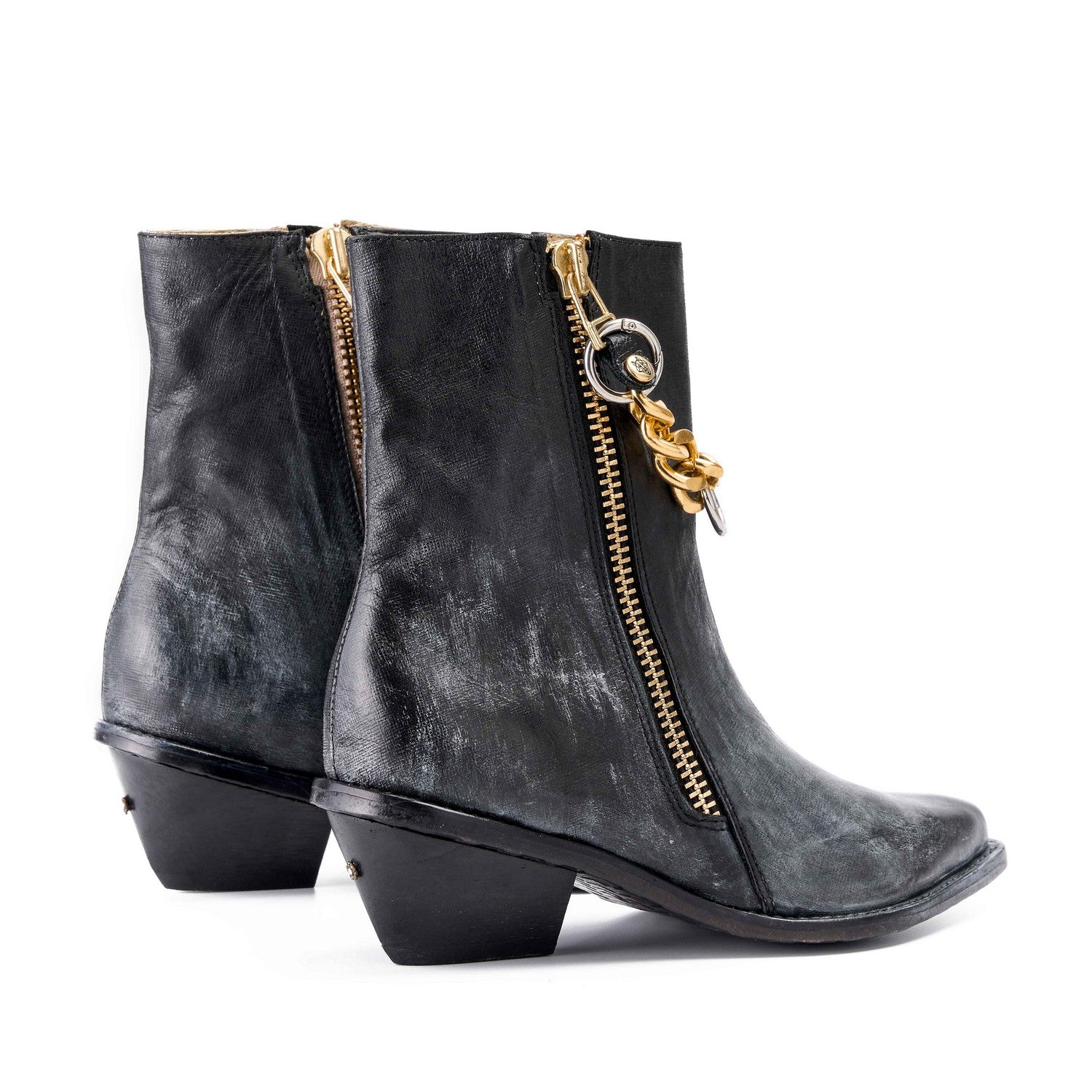 Black women's texan boot