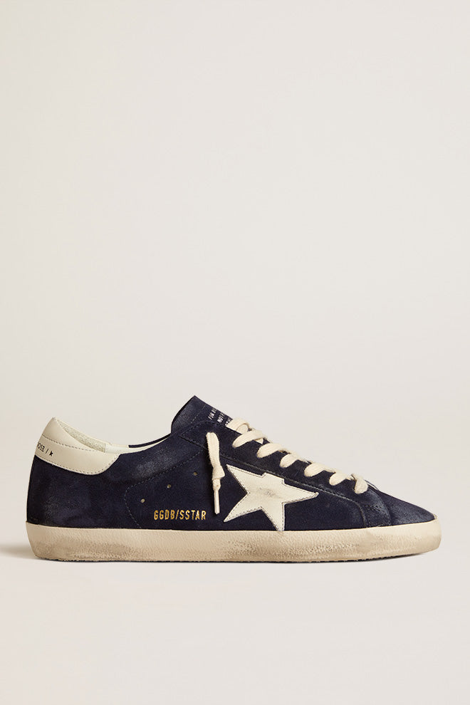 Tenis Golden Goose  Super Star Suede Upper Leather Hombre