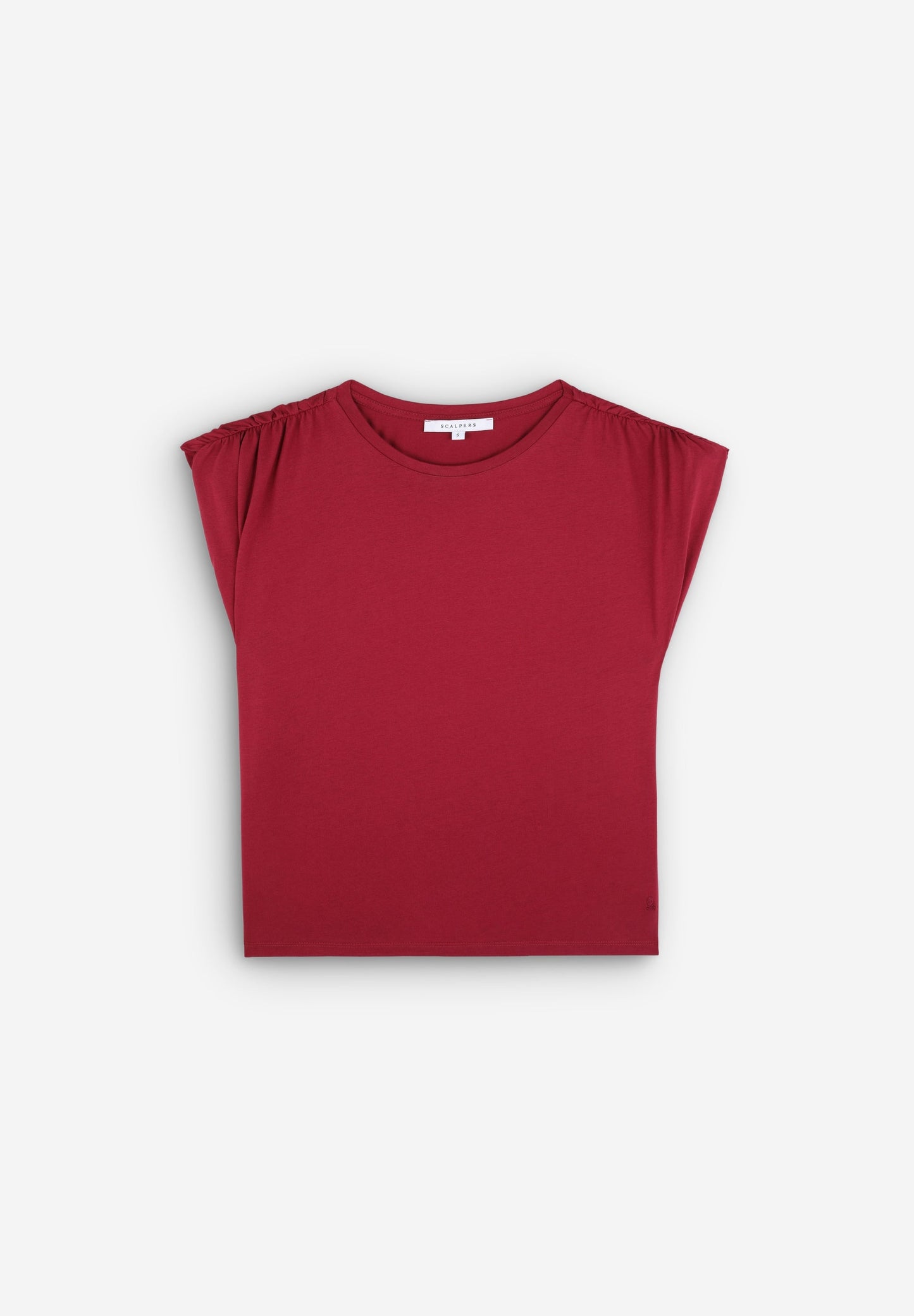 Camiseta Op Gathered Shoulder Tee