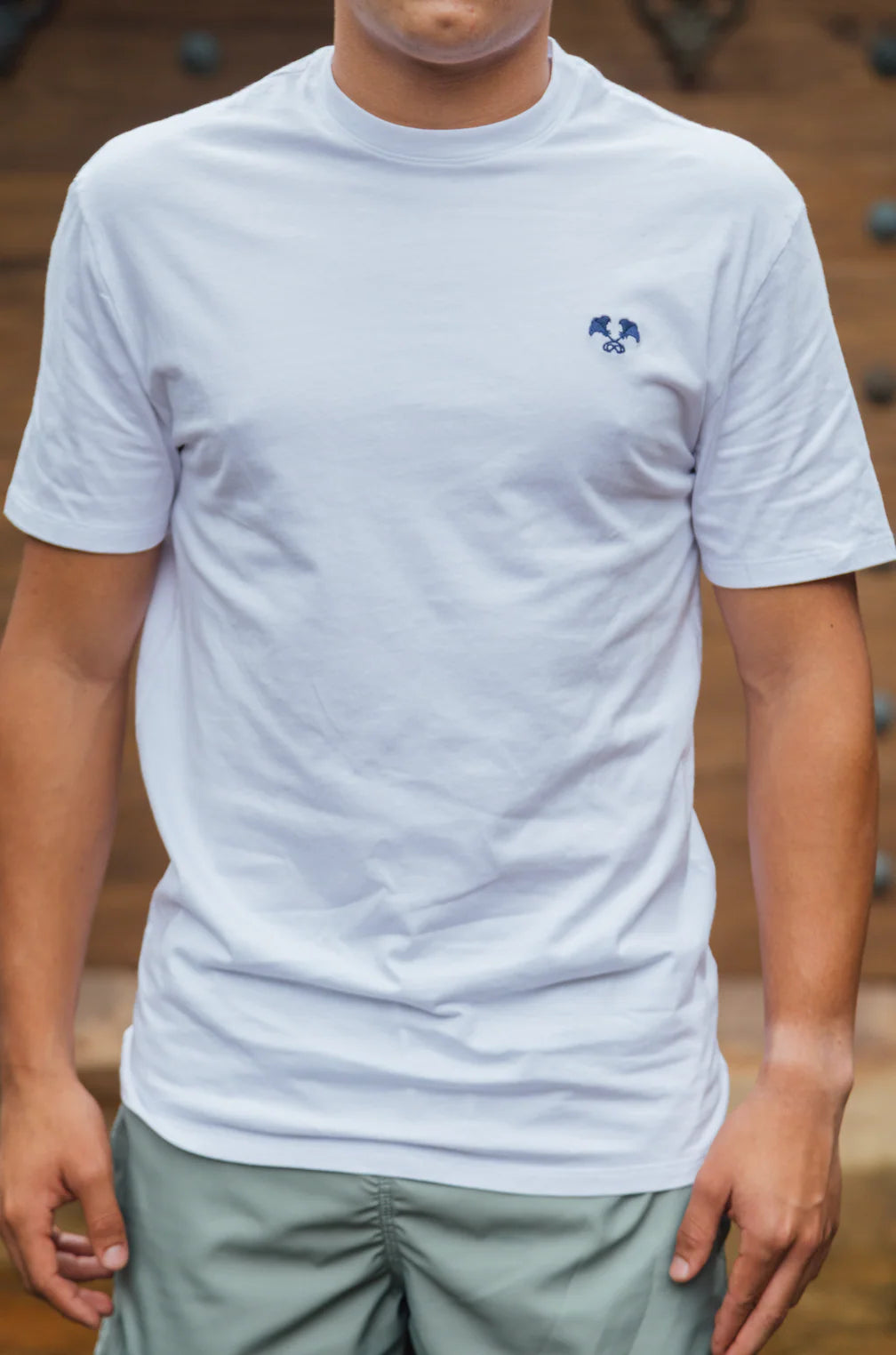 Men's white tshirt