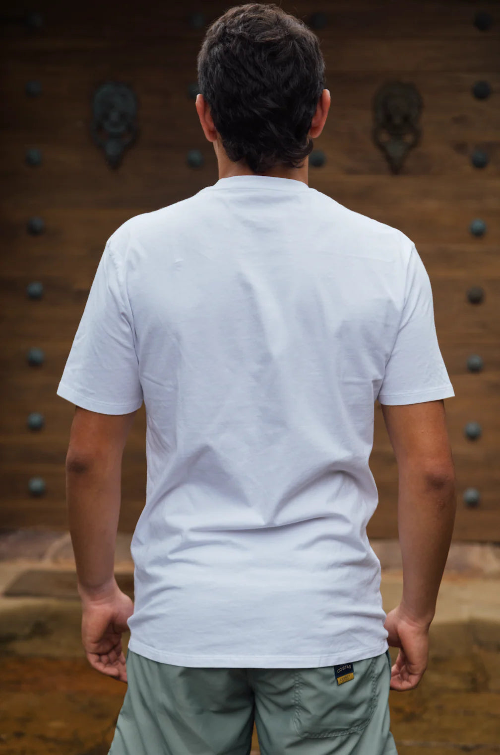 Men's white tshirt