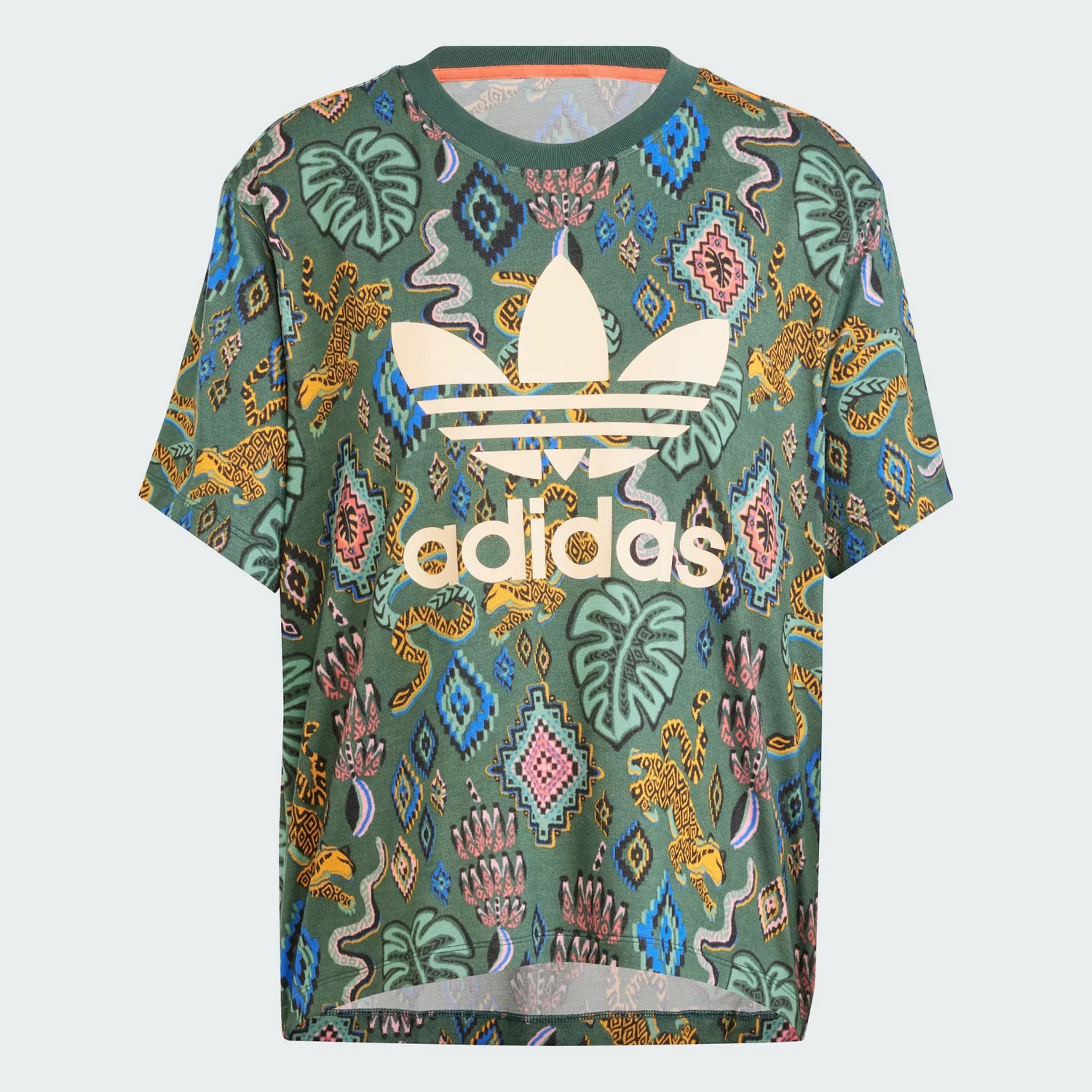 Camiseta Trifolio Adidas X Farm Rio