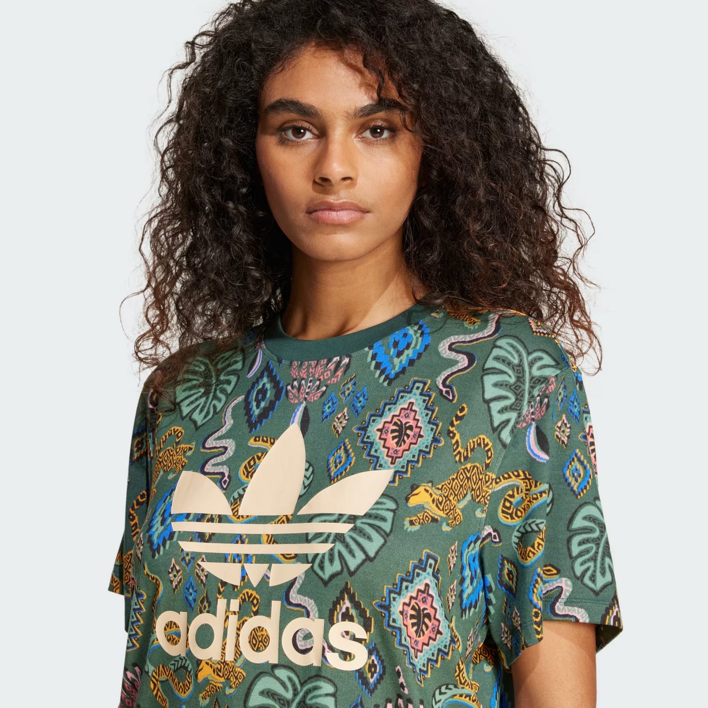 Camiseta Trifolio Adidas X Farm Rio