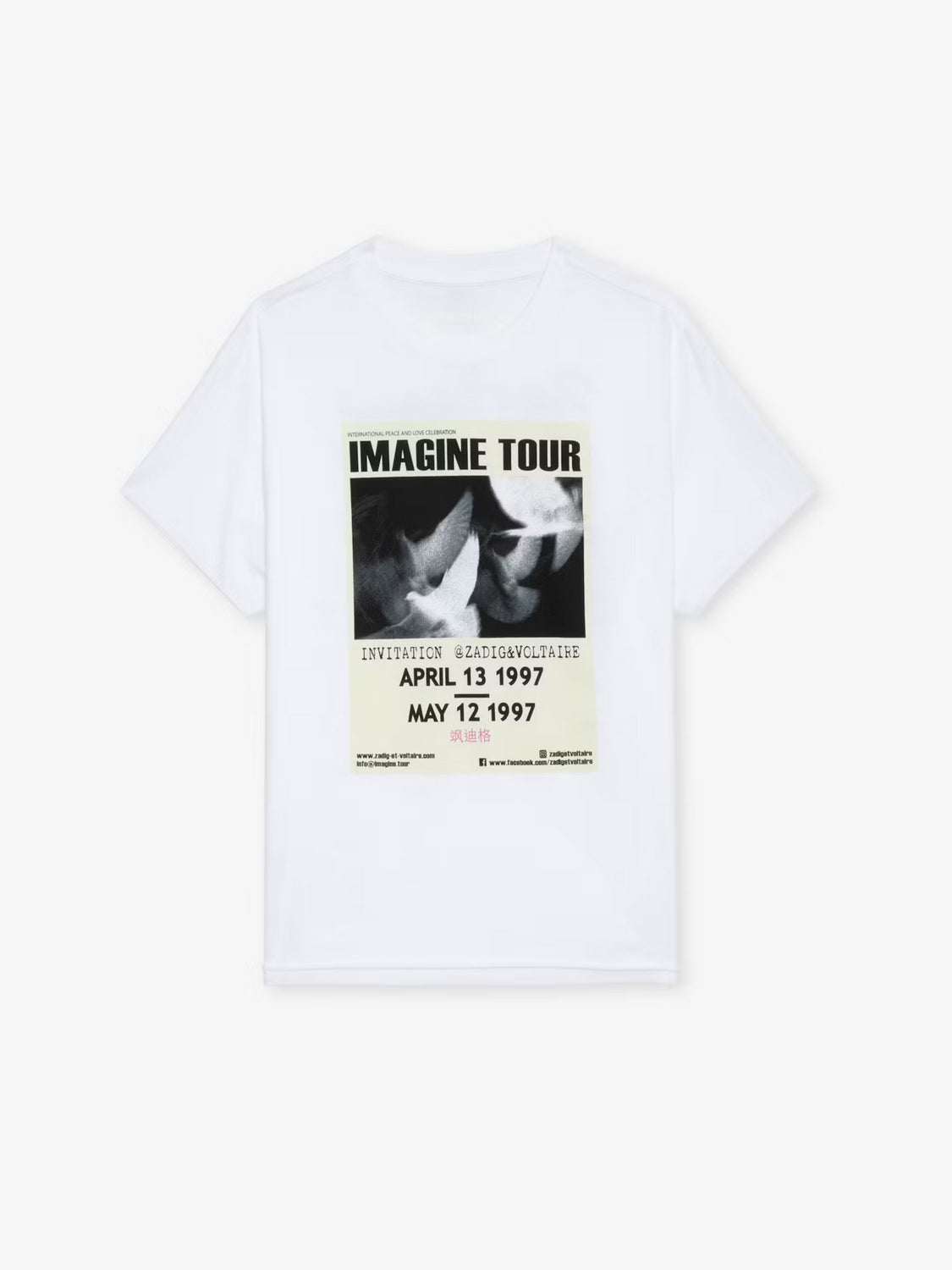 Camiseta Tommer Hc Concert Imagine Tour