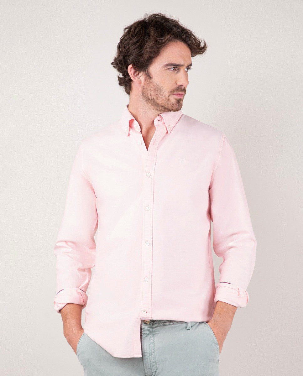 Camisa Oxford Lisa Rosa