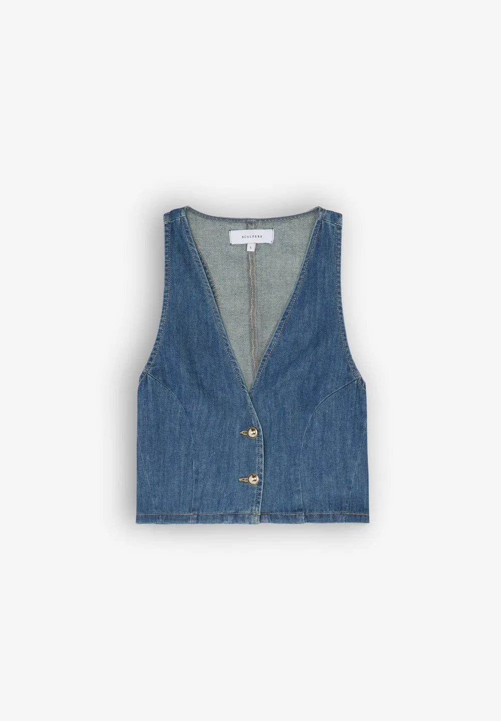 Top Crop Denim