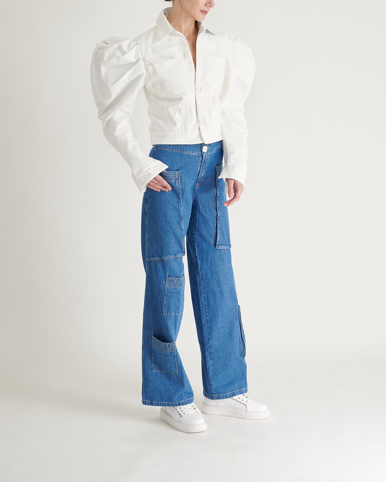 Marea 1 blue reversible jacket