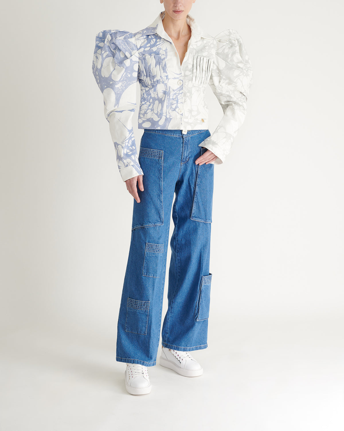 Marea 1 blue reversible jacket