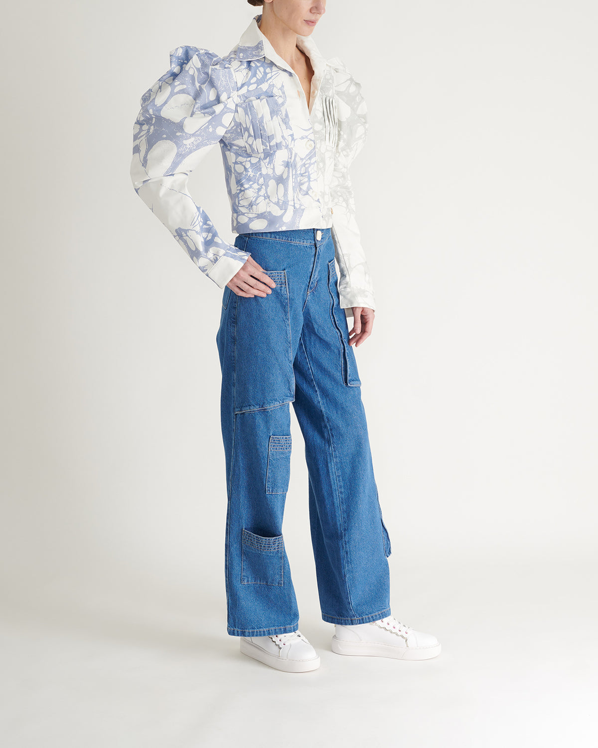 Marea 1 blue reversible jacket