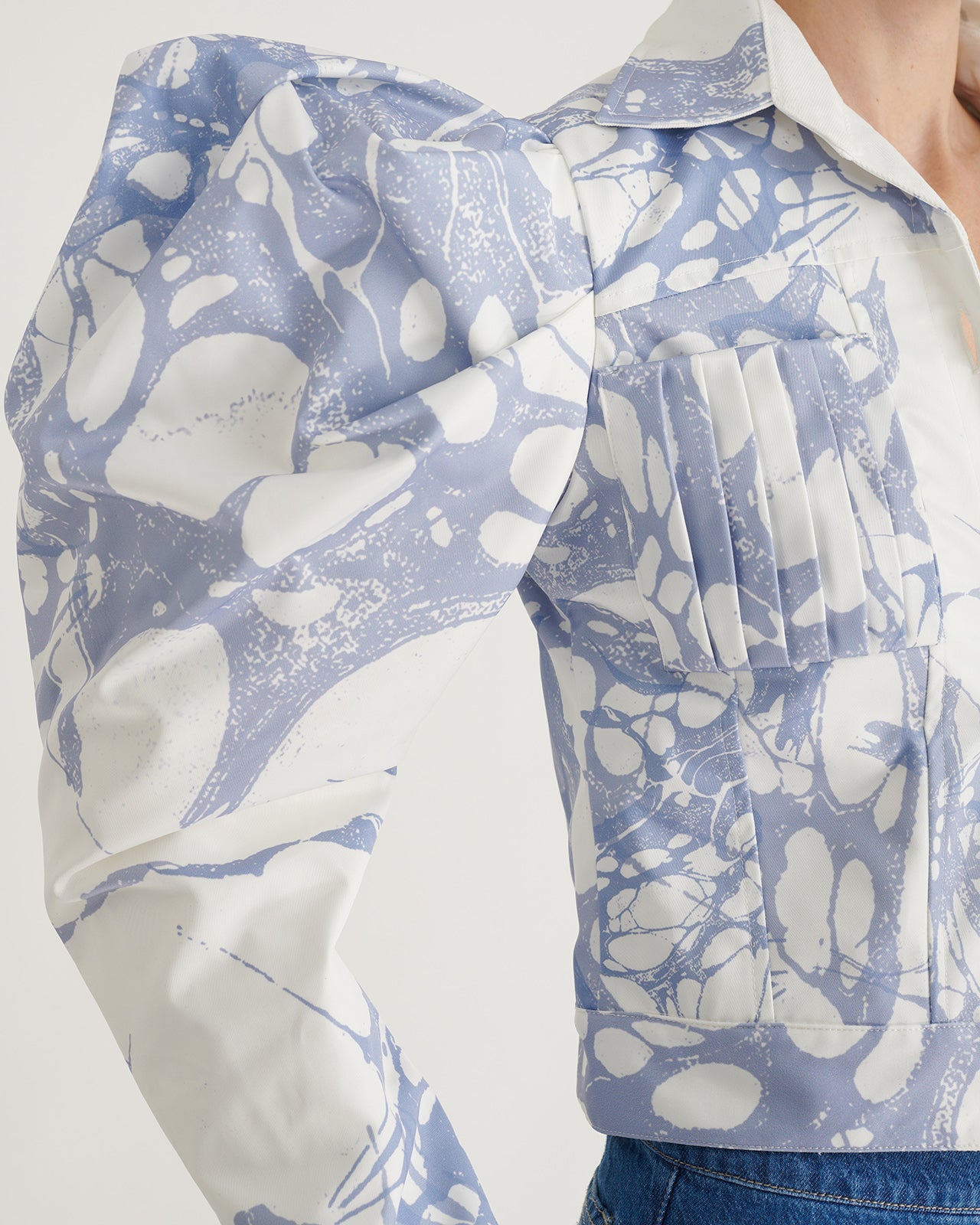 Marea 1 blue reversible jacket