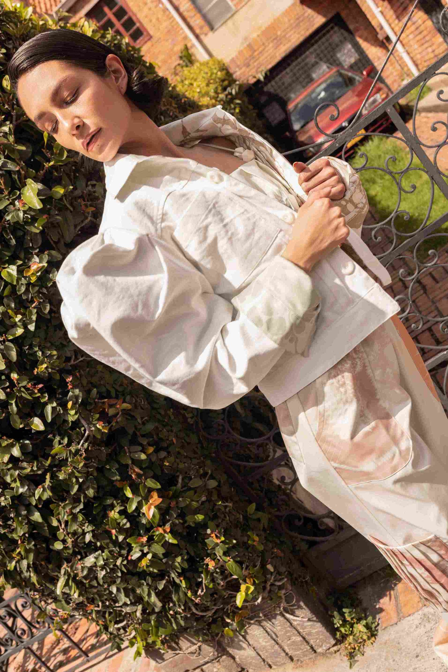 Marea jacket 2 reversible camel