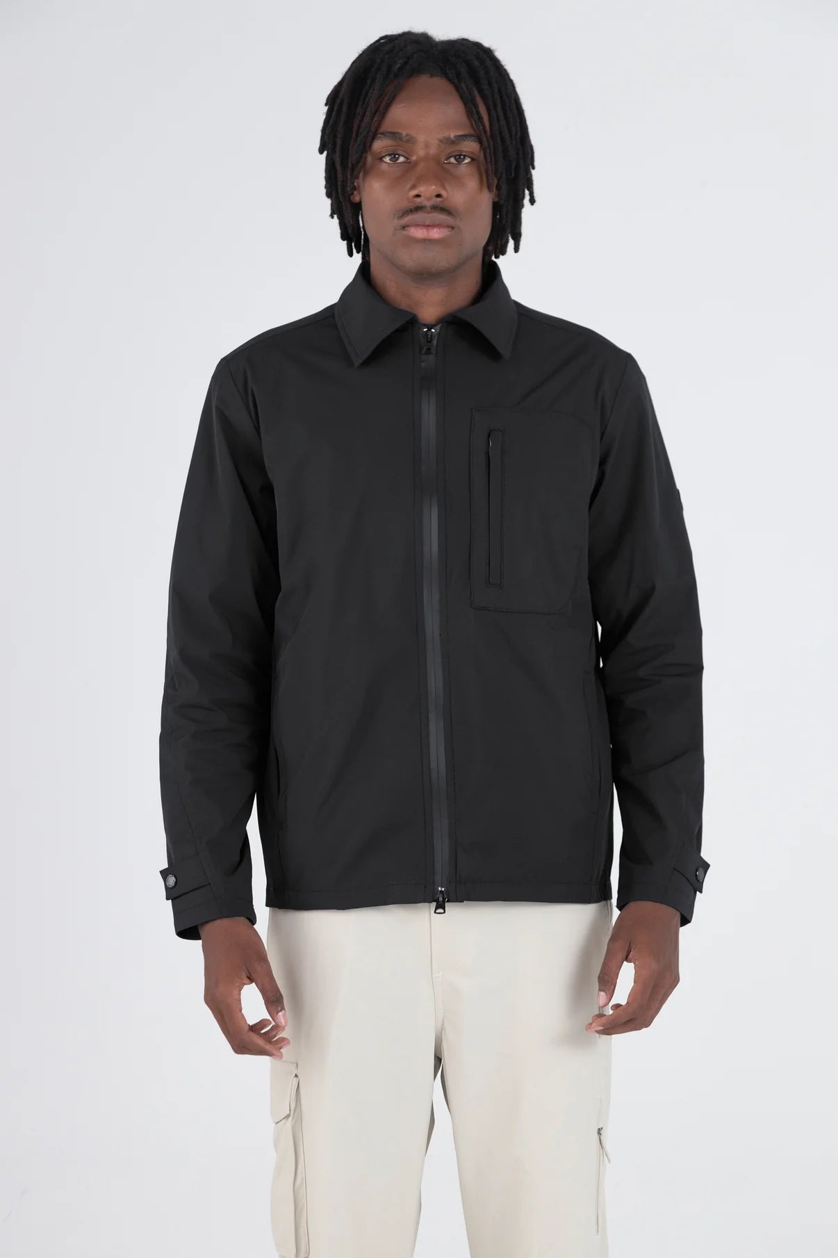 Semifitted vapor jacket