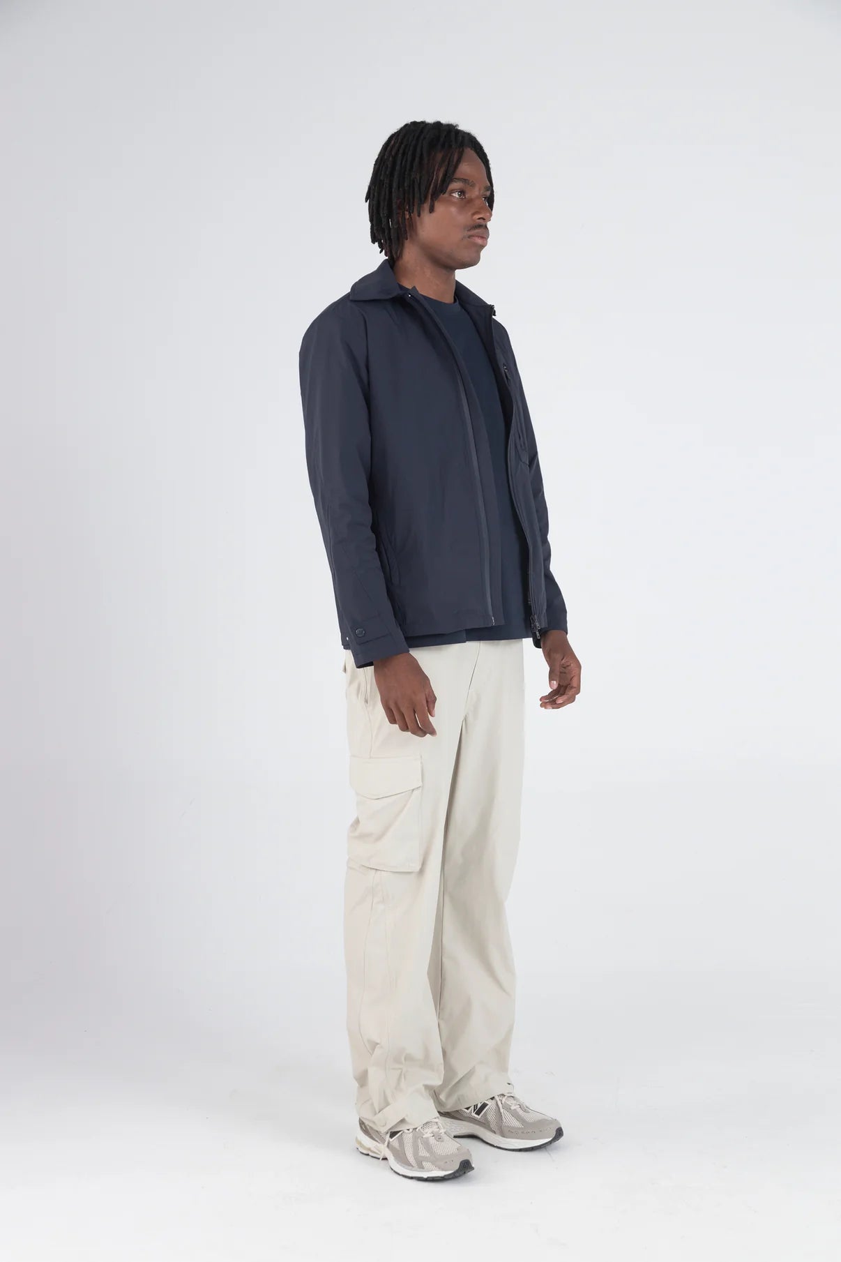 Semifitted vapor jacket