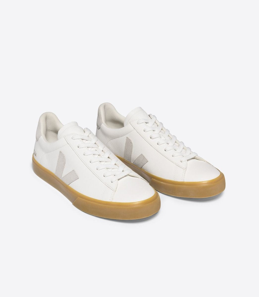 Tenis Veja De Hombre Campo Leather Natural