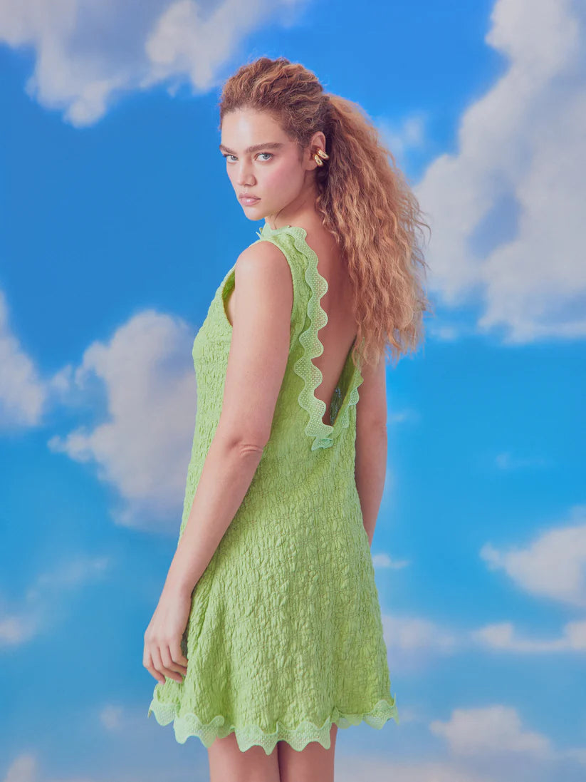 Lotus mini dress