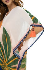 Multicolor long cardigan