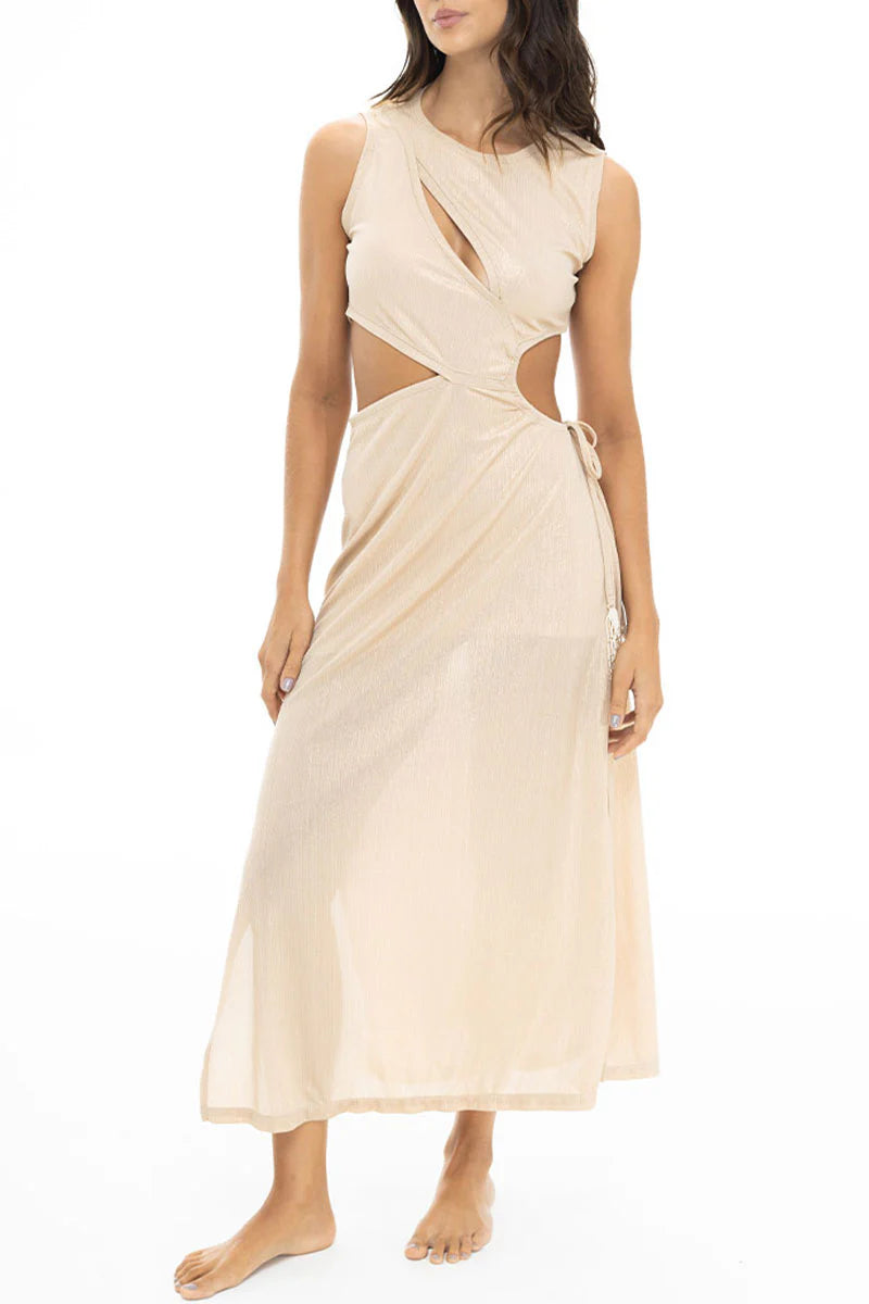 Glossy dicocore dress