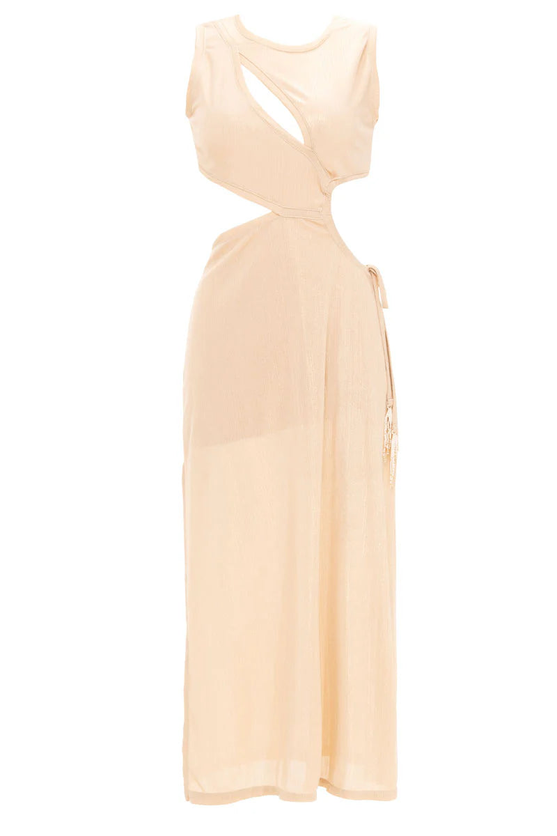 Glossy dicocore dress