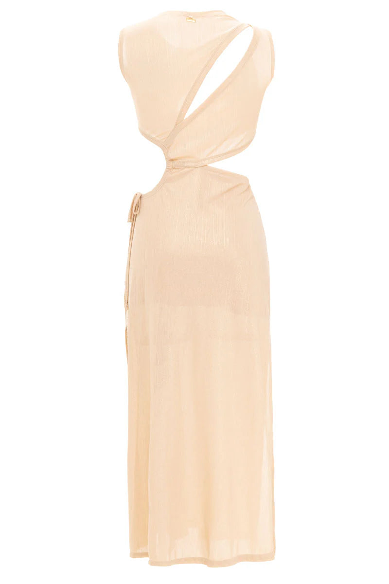 Glossy dicocore dress