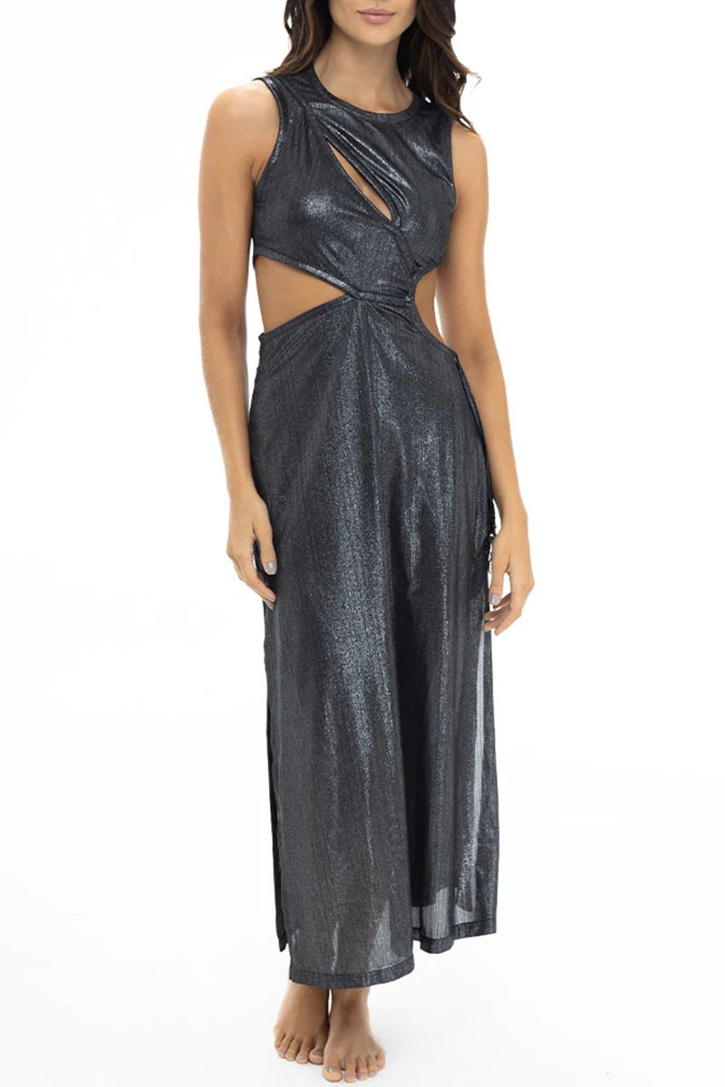 Glossy dicocore dress