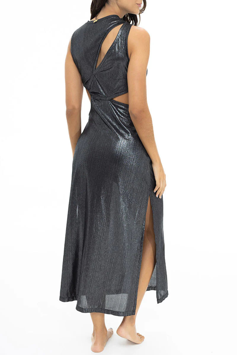 Glossy dicocore dress