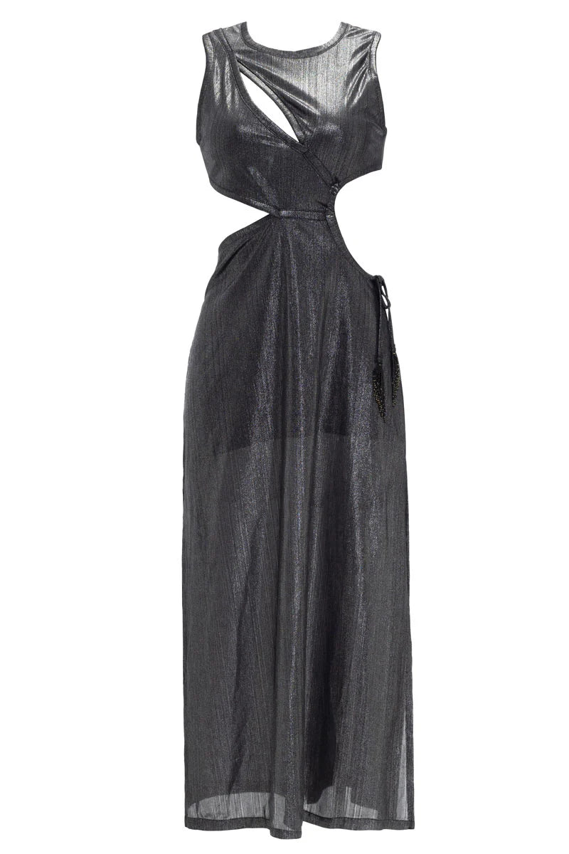 Glossy dicocore dress