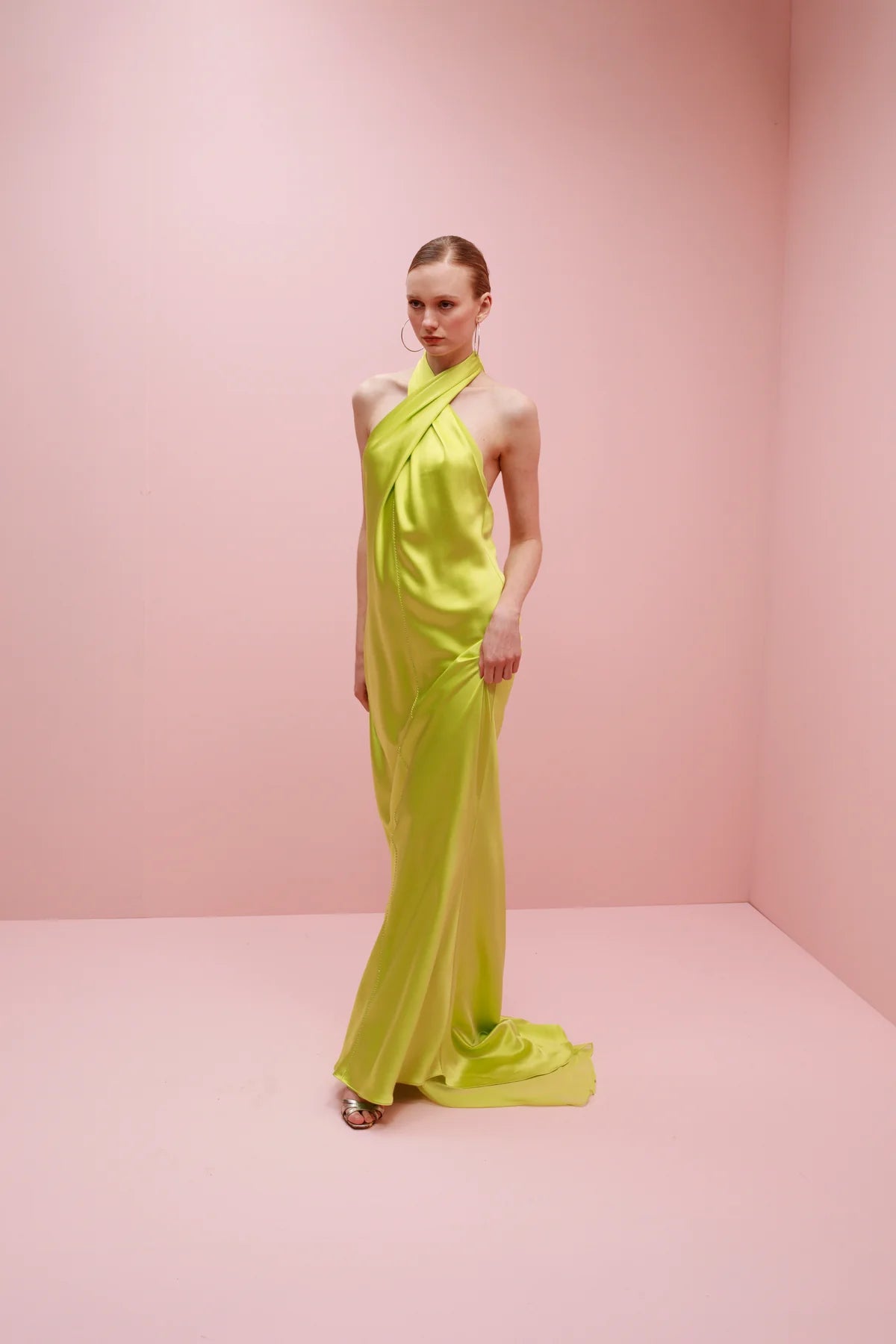 Olivia silk dress