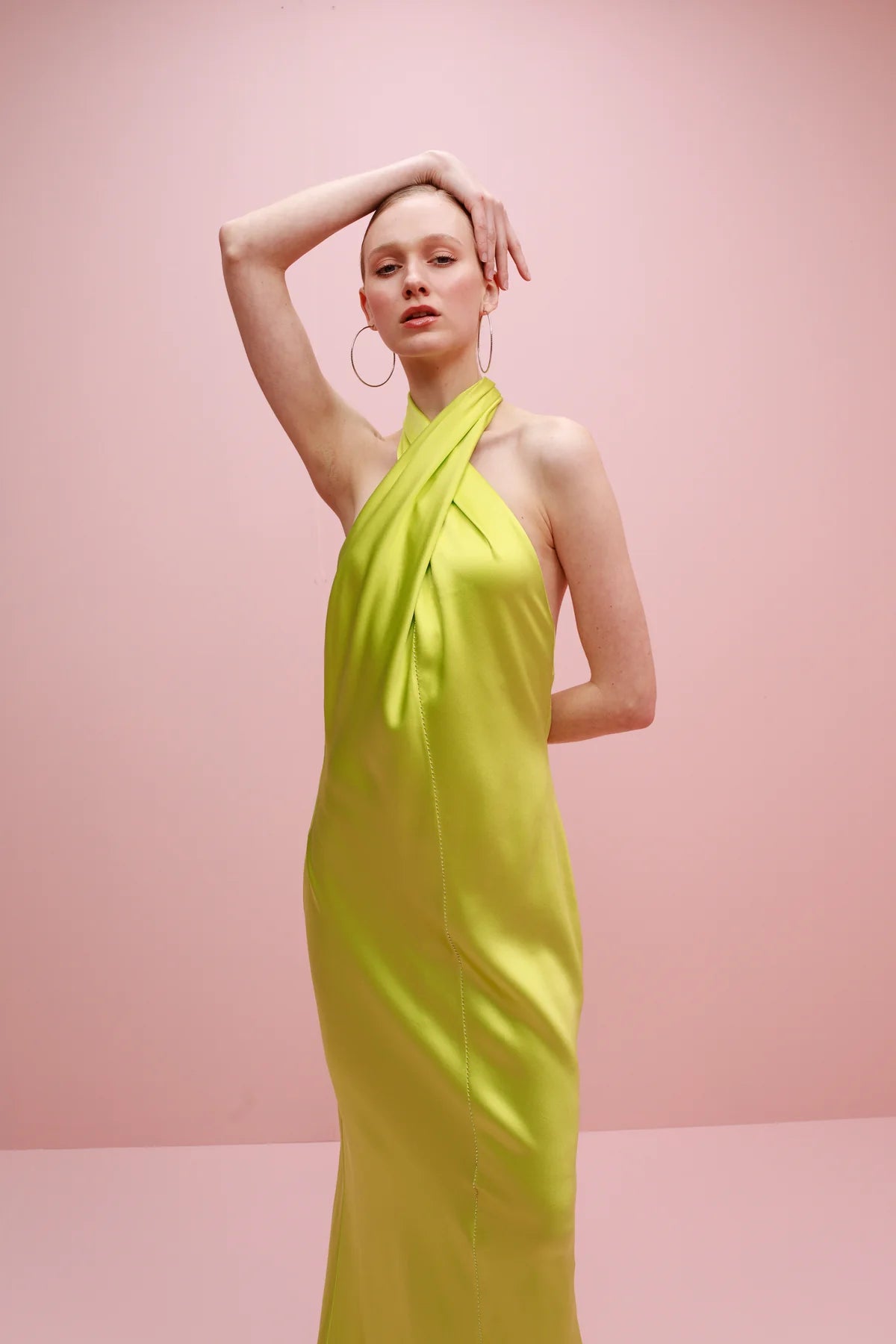 Olivia silk dress