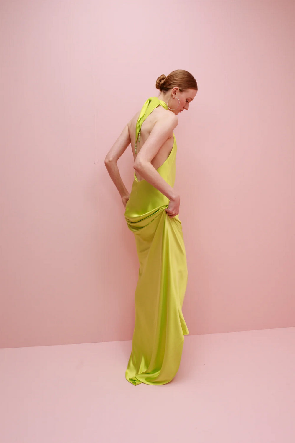 Olivia silk dress