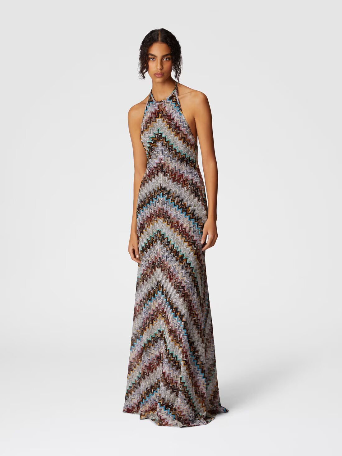 Maxi Vestido en Zig Zag