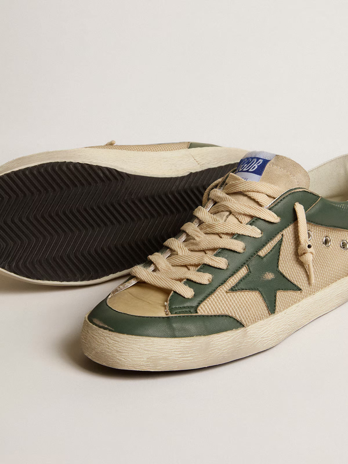 Tenis Golden Goose Super-Star Ltd De Malla Hombre