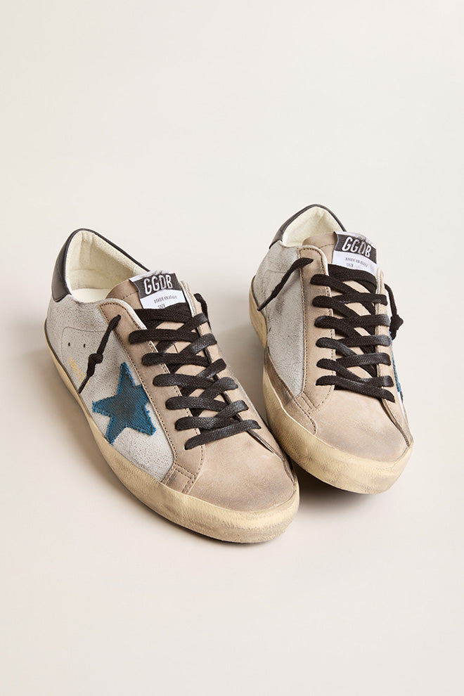 Tenis Golden Goose Super Star Toe Canvas Hombre