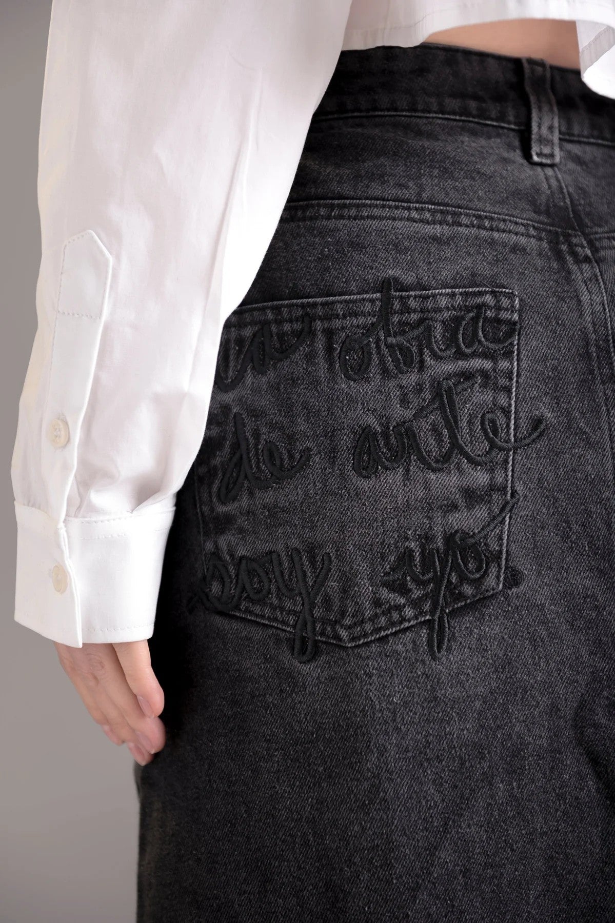 Conceptual art skirt