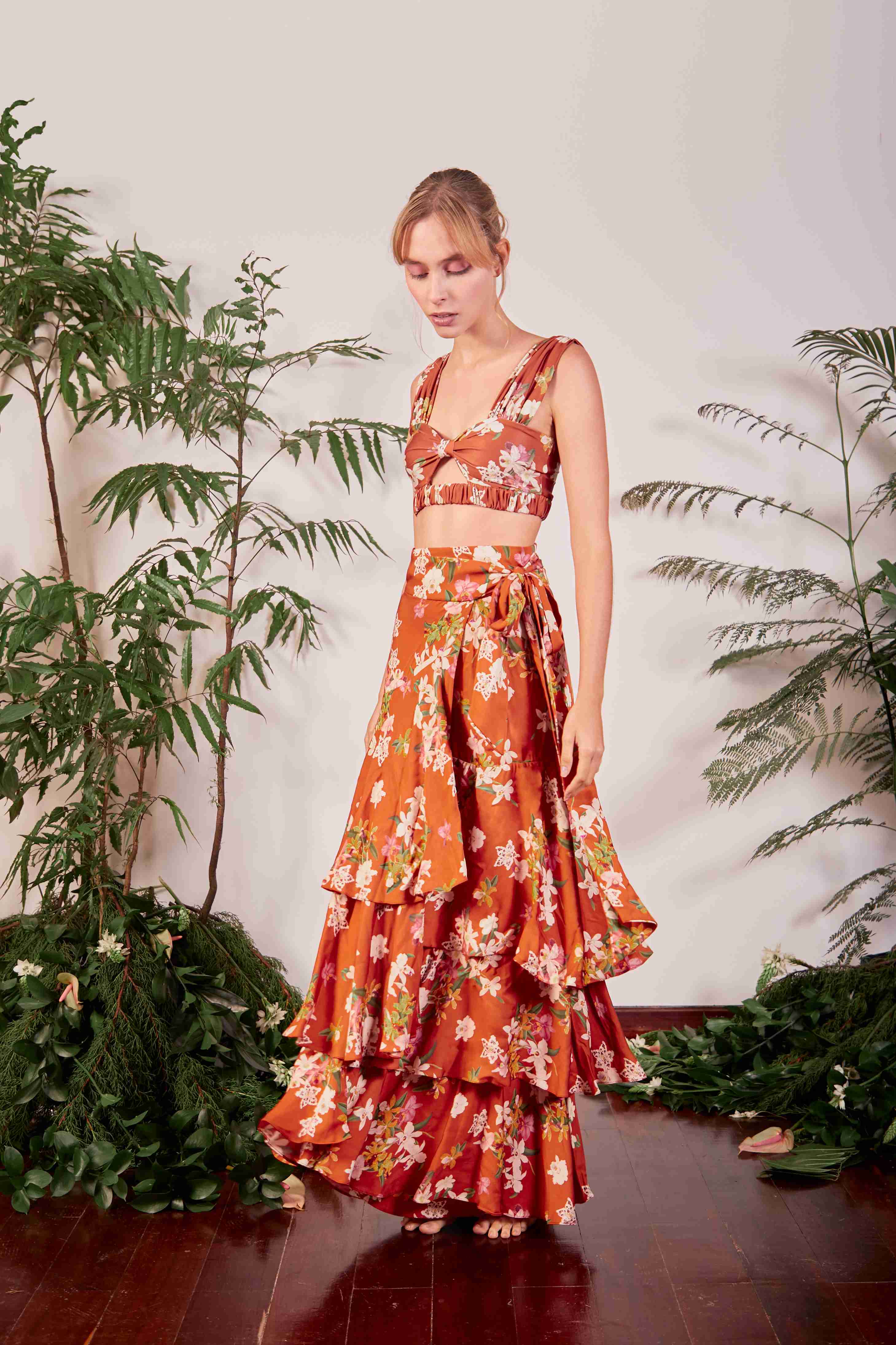 Carnation skirt
