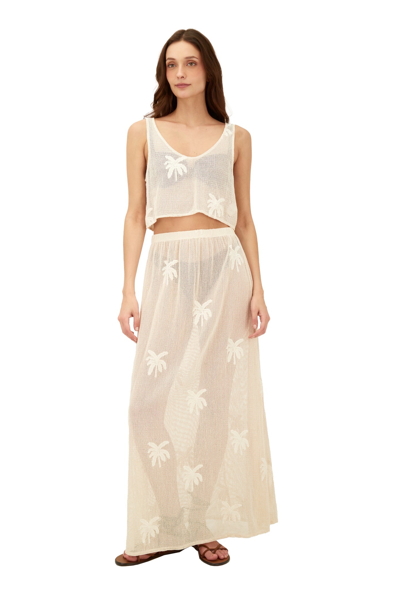 Malla palma sleek skirt