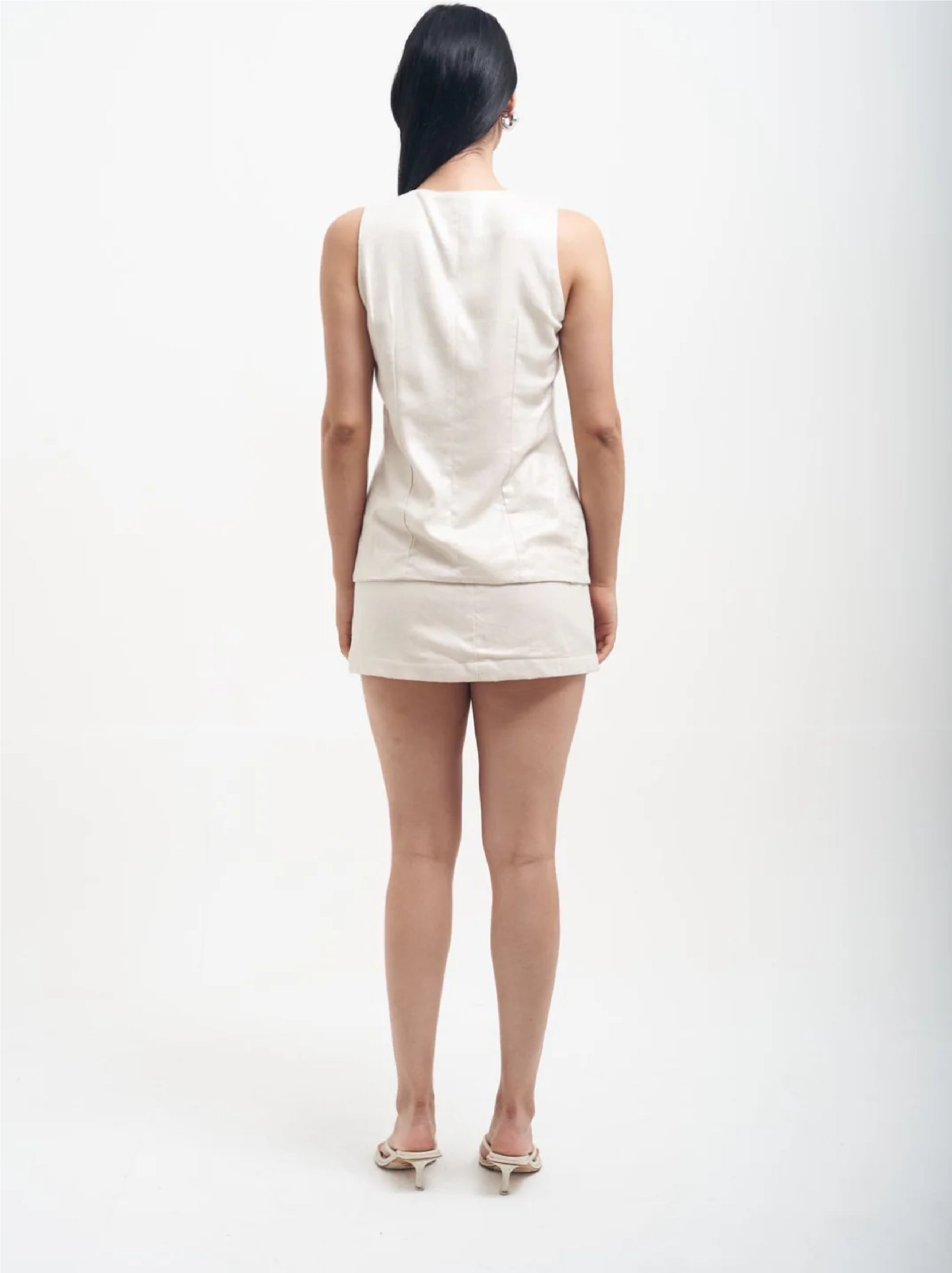 Amparo golden skirt s